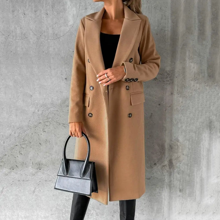 Kennedy - Chic Wool Trench Coat
