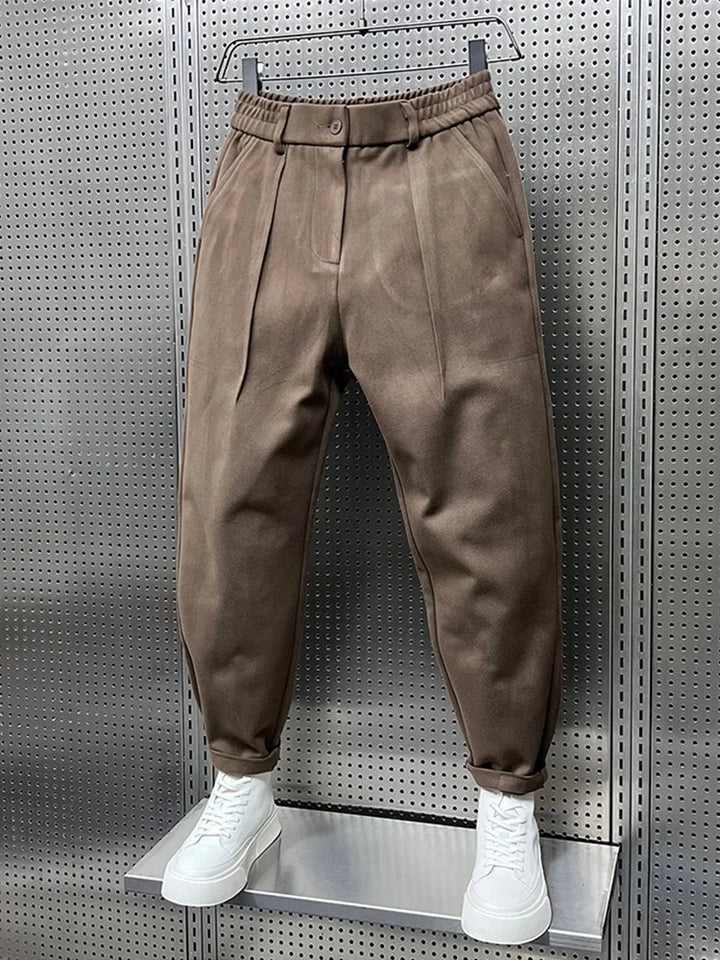 Matheo - Elegant Speckled Trousers