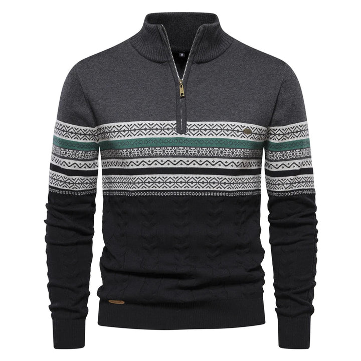 Lucas | Ethnic Pattern Casual Sweater for Men
