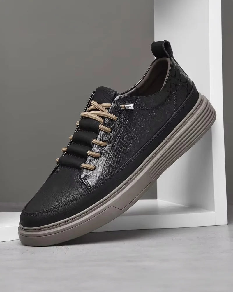 Giovanni leren sneakers