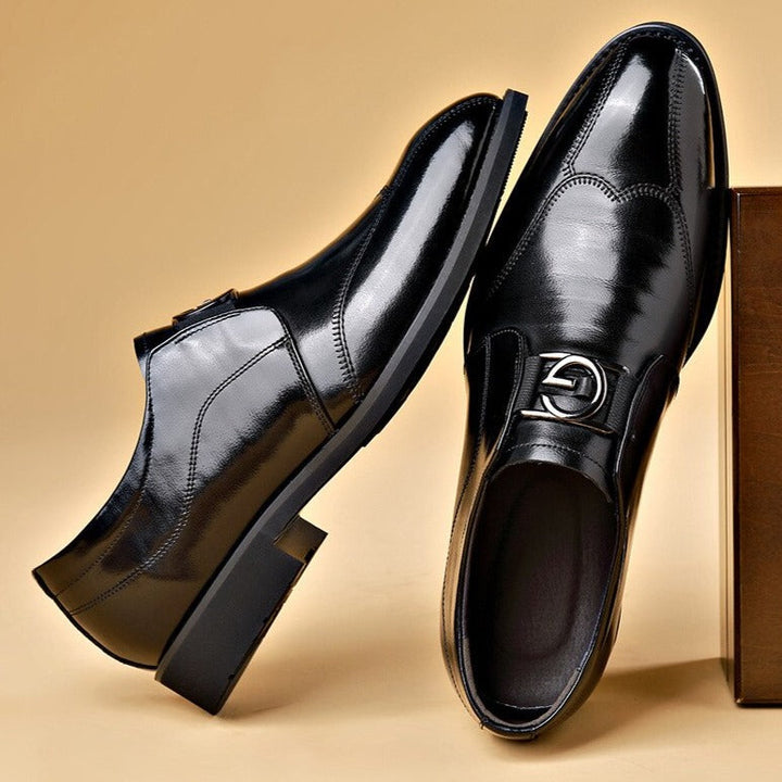 Giovanni™ | Leren schoenen in Boss-stijl