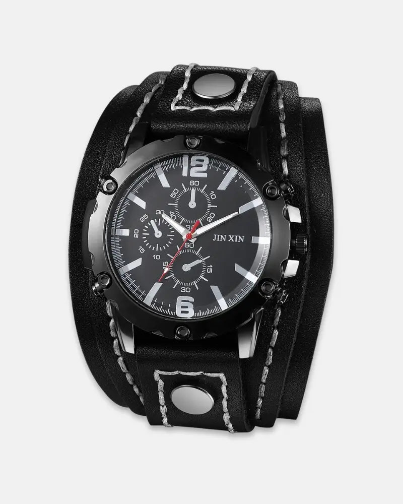 Outlaw Style Leather Watch