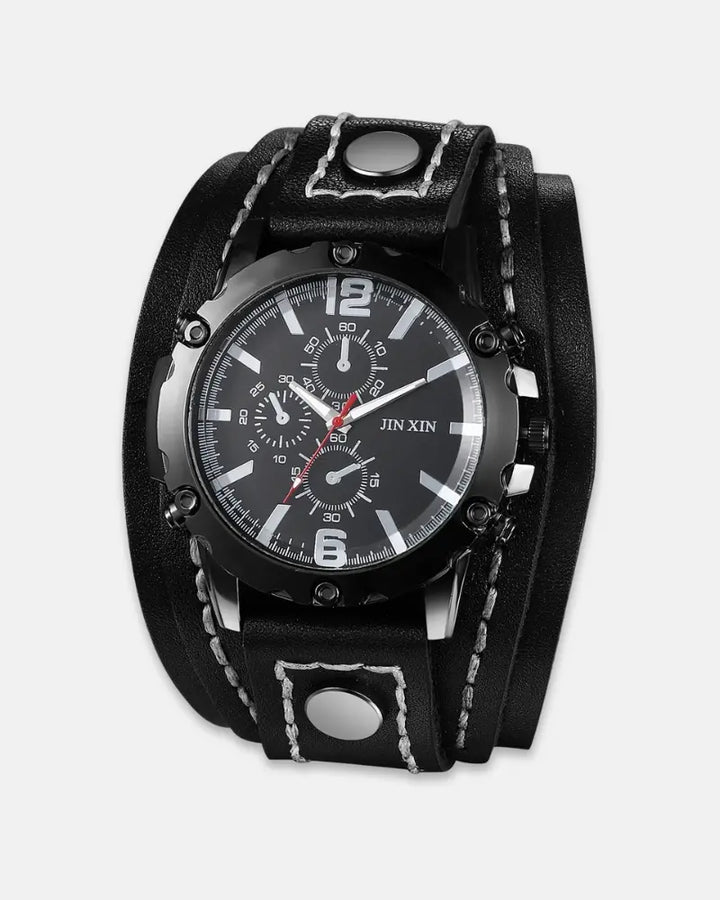 Outlaw Style Leather Watch