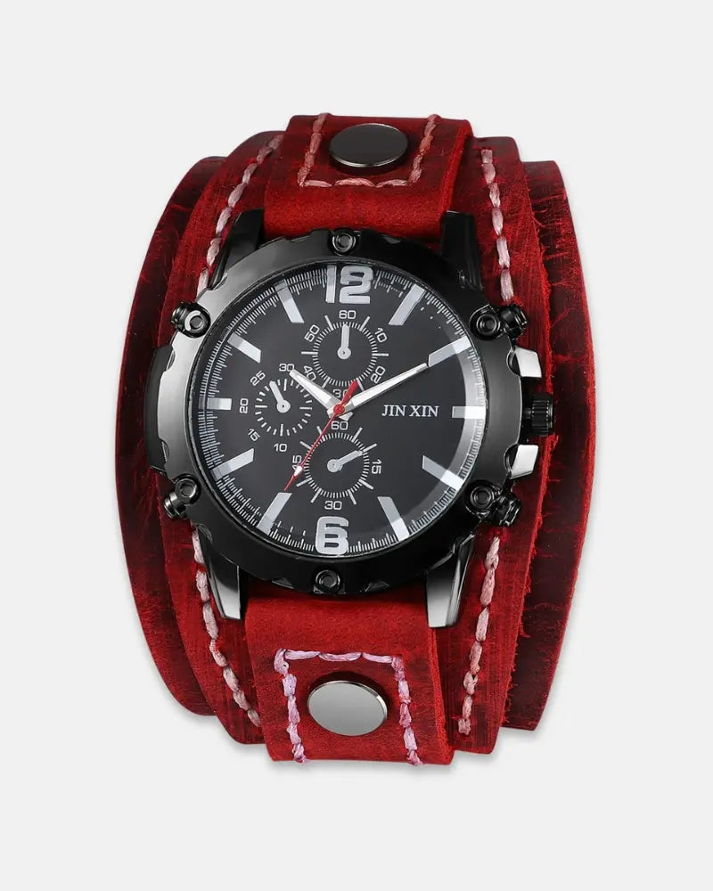 Outlaw Style Leather Watch