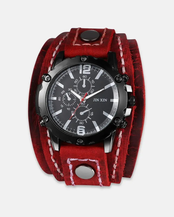 Outlaw Style Leather Watch