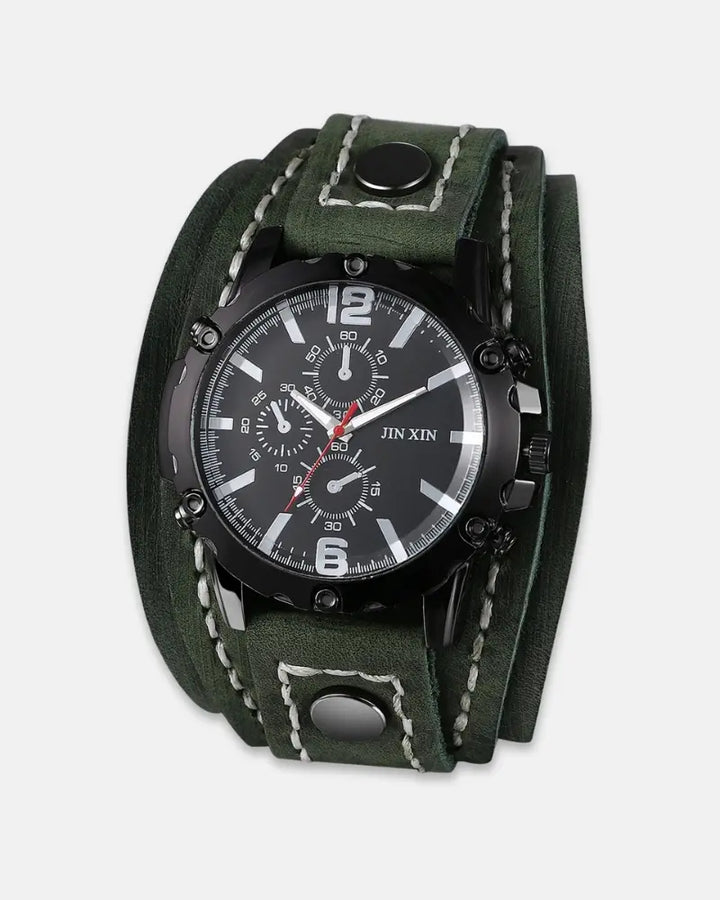 Outlaw Style Leather Watch