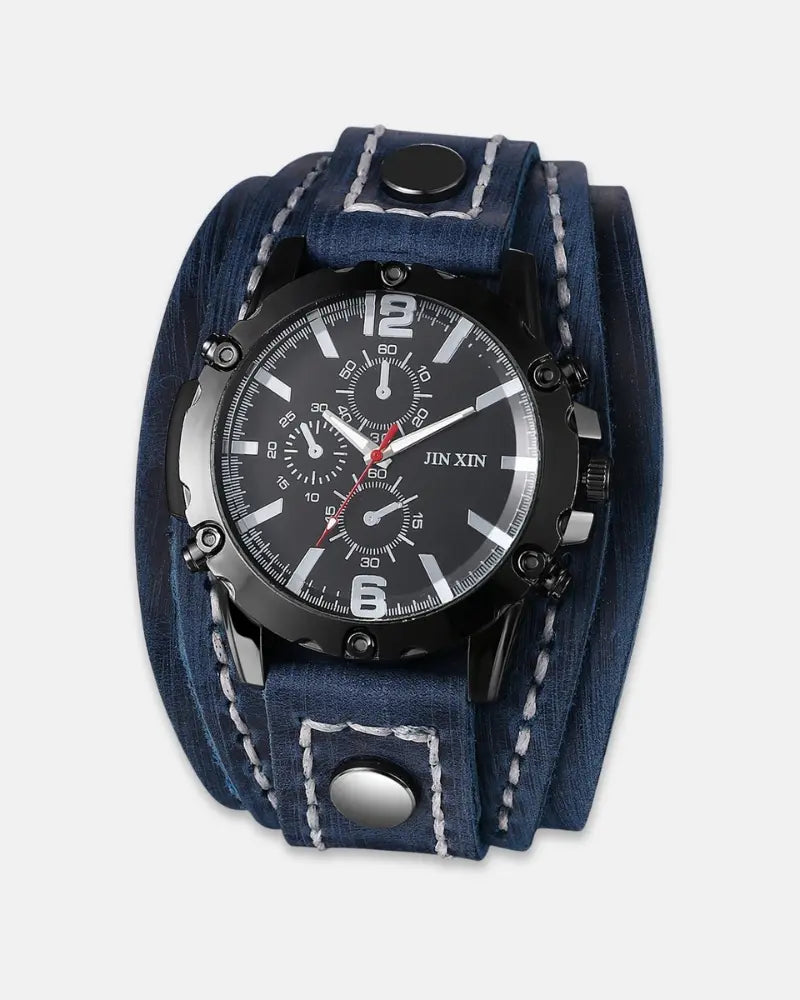 Outlaw Style Leather Watch