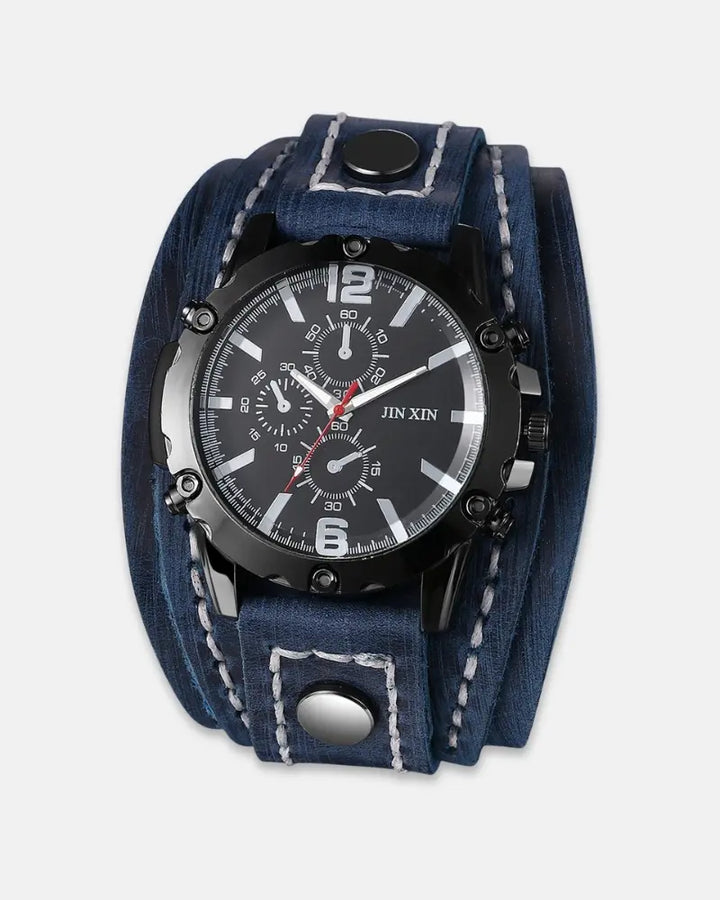Outlaw Style Leather Watch