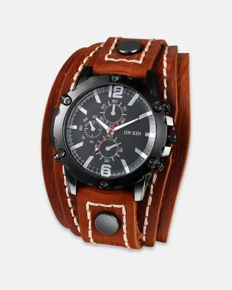 Outlaw Style Leather Watch