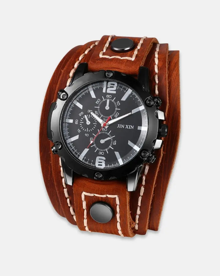 Outlaw Style Leather Watch