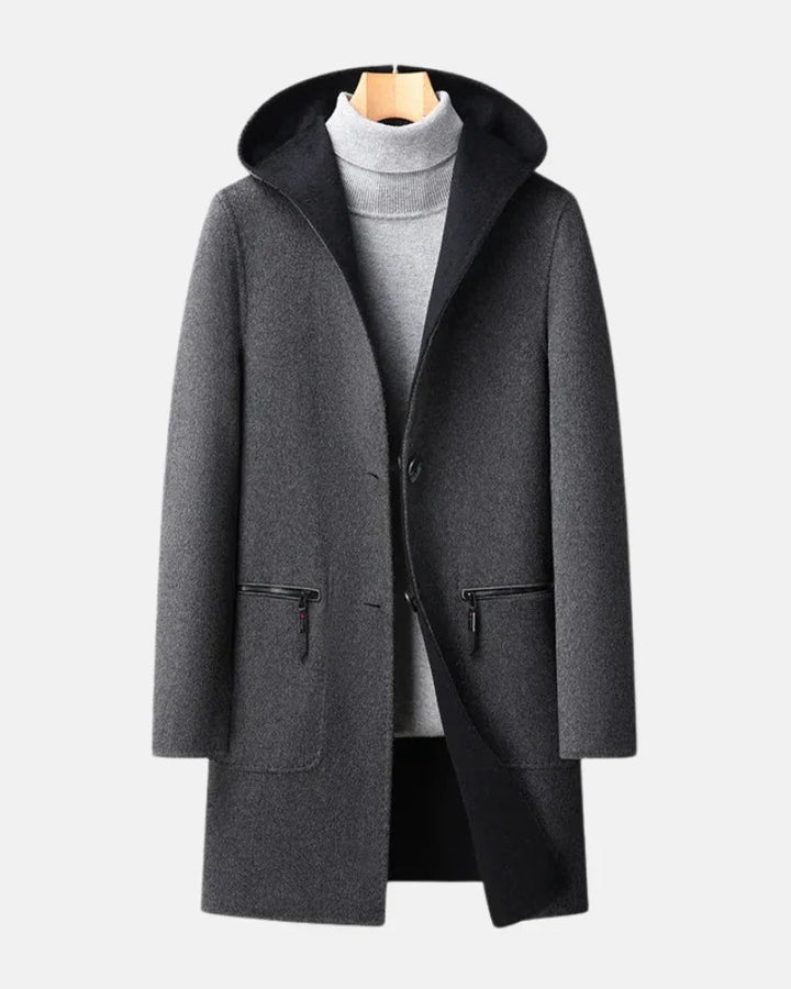 Regent - Wool Coat with Hood
