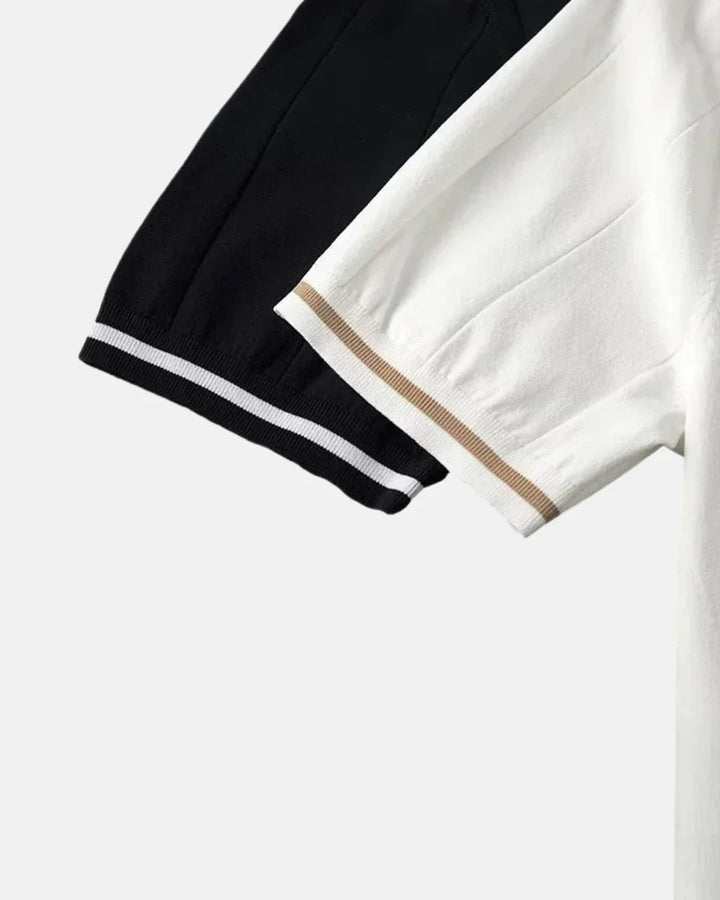 Santino Zip-Up Polo