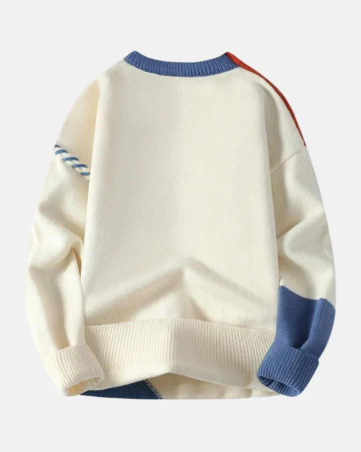 Chic Distressed Knit Sweater