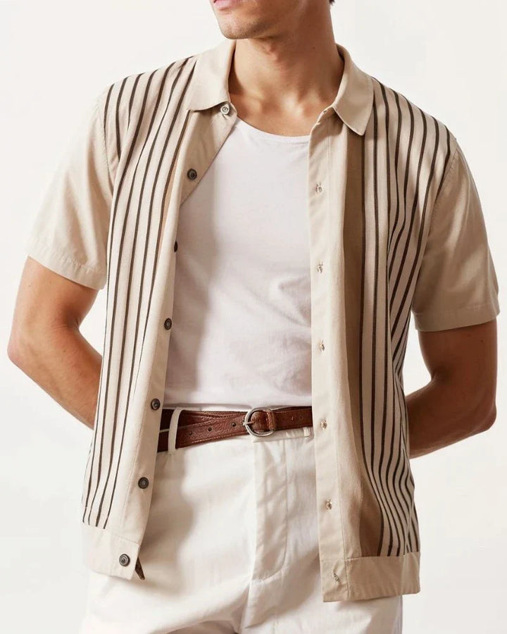 Alessandro - Summer Knitted Shirt