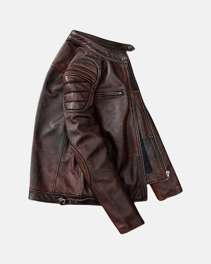 Rough Rider Style Leather Jacket