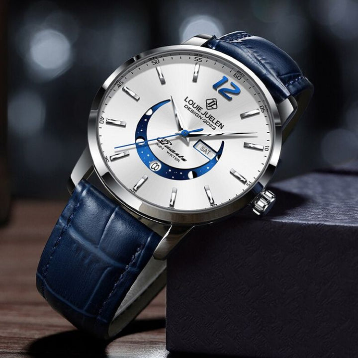 Elegant maanfasehorloge