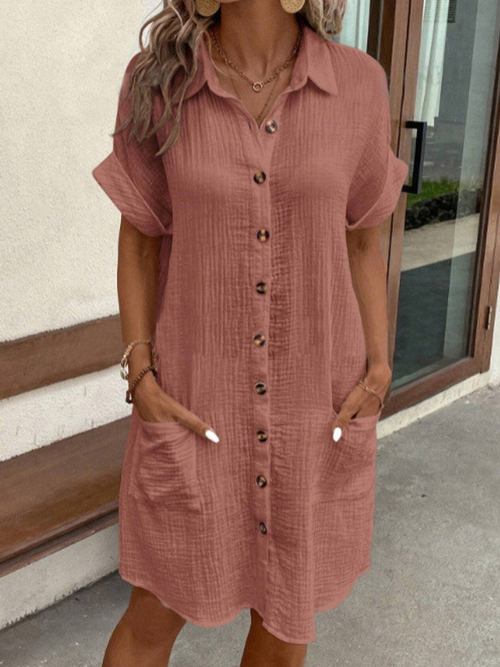 Aria - Klassieke Polo Casual Jurk