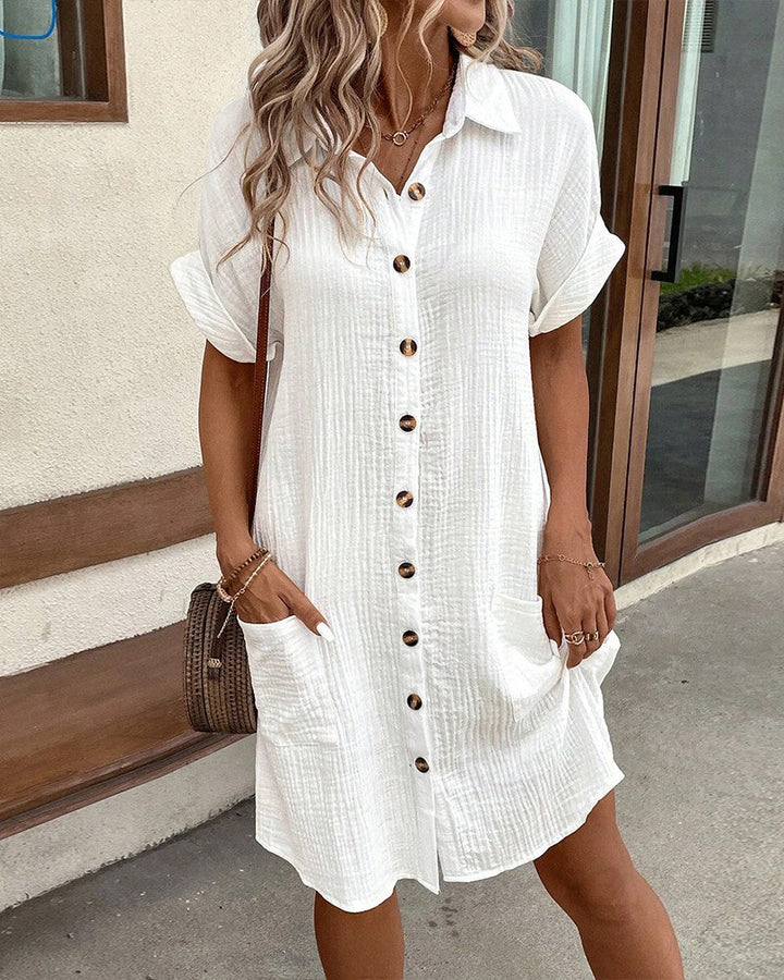 Aria - Klassieke Polo Casual Jurk