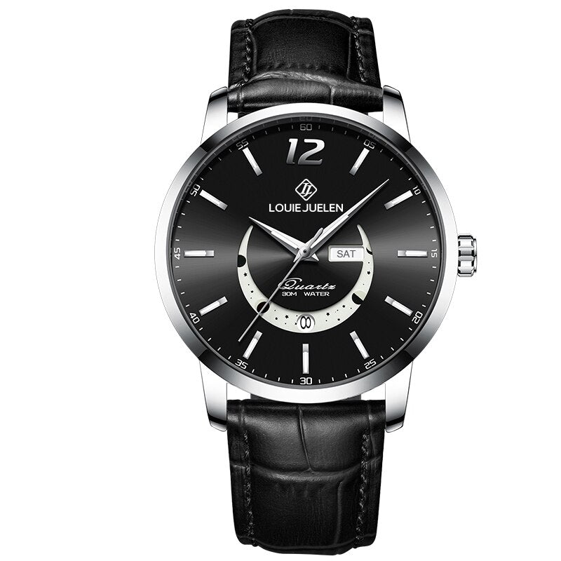 Elegant maanfasehorloge