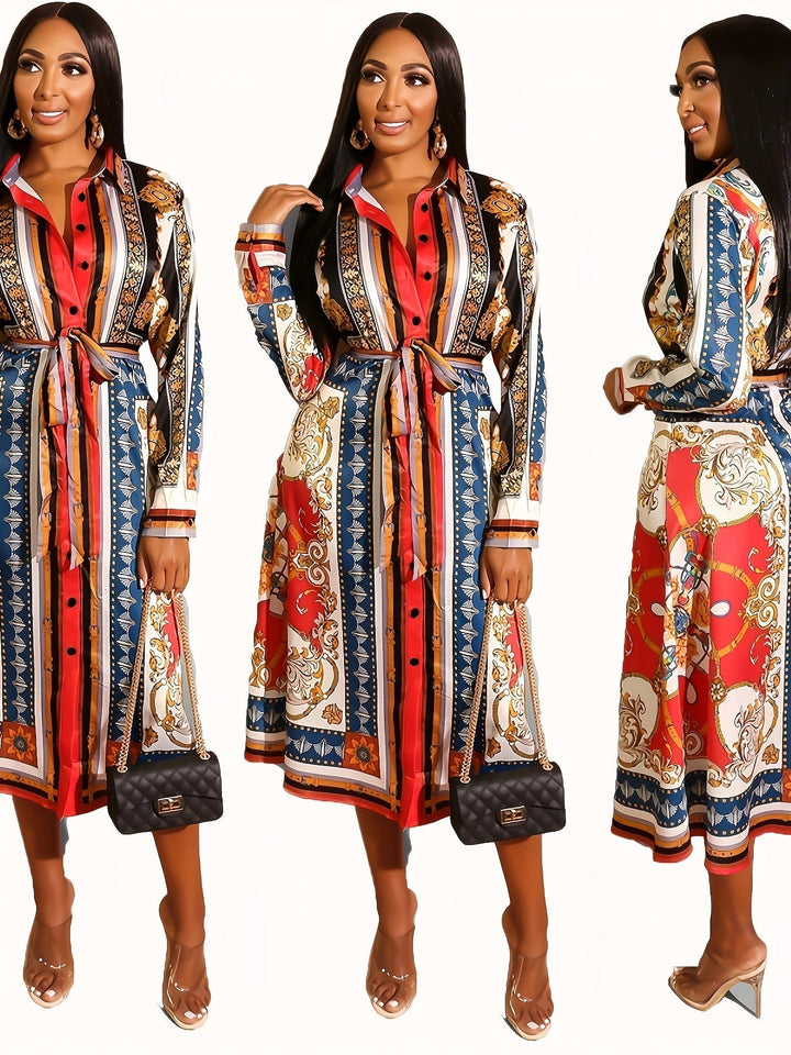 Marigold - Midkuitjurk met lange mouwen