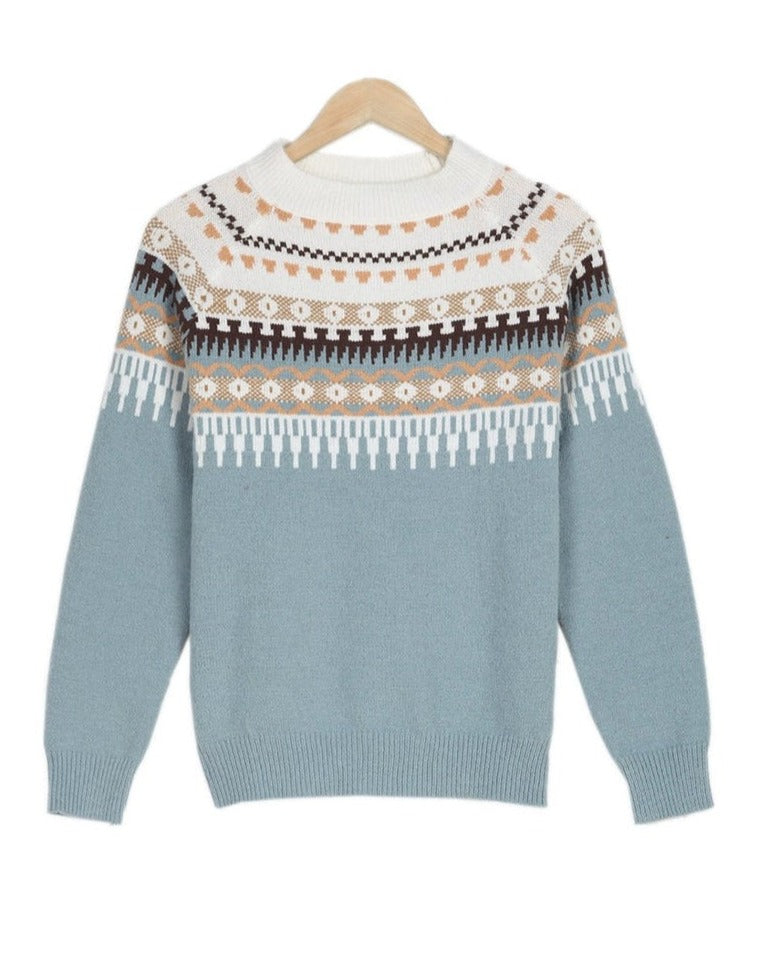 Jade | Nordic Elegance Knitted Sweater