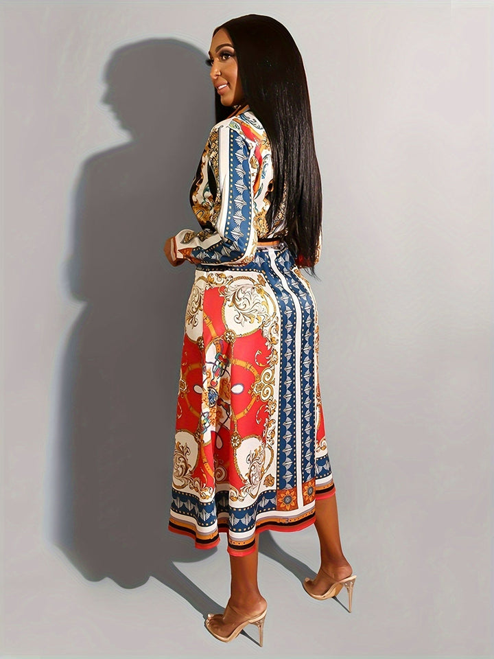 Marigold - Midkuitjurk met lange mouwen