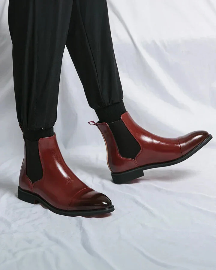 Genuine Leather Boots Leonardo Scabusi