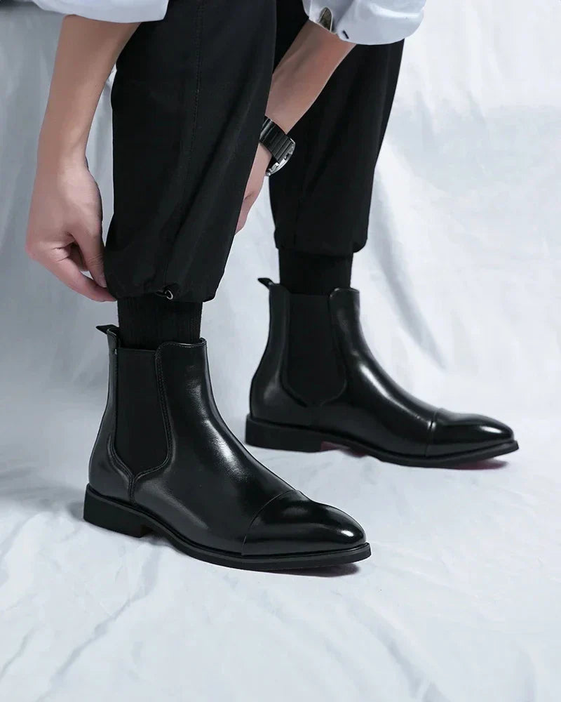 Genuine Leather Boots Leonardo Scabusi