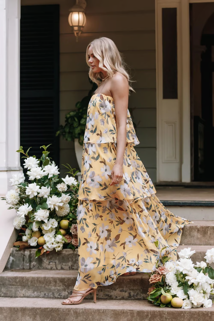 Imara - Strapless jurk met moeiteloze zomervibes