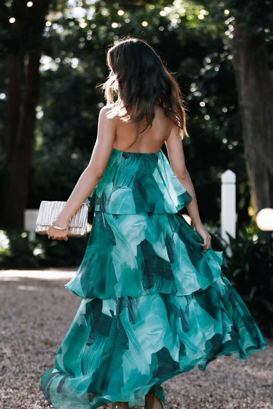 Imara - Strapless jurk met moeiteloze zomervibes