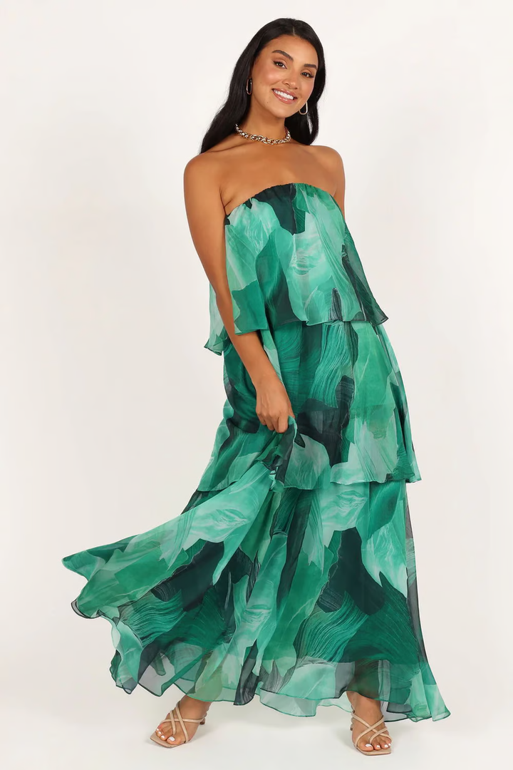 Imara - Strapless jurk met moeiteloze zomervibes