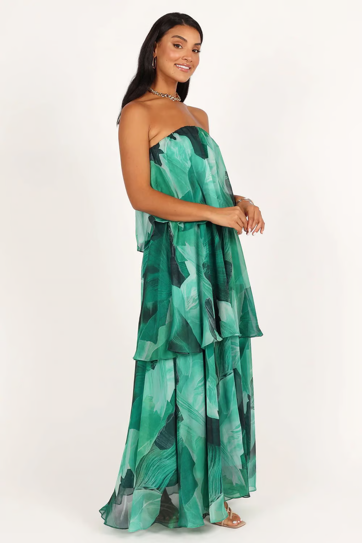 Imara - Strapless jurk met moeiteloze zomervibes