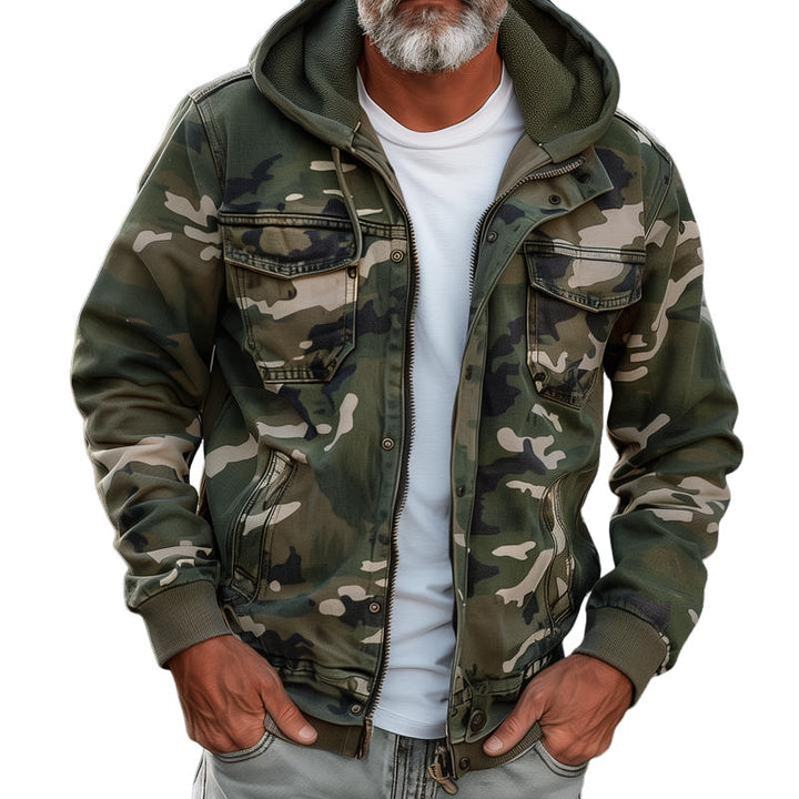 Carter | Military-Inspired Hooded Jacket