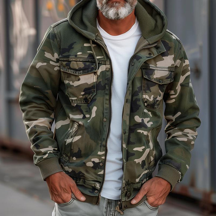 Carter | Military-Inspired Hooded Jacket