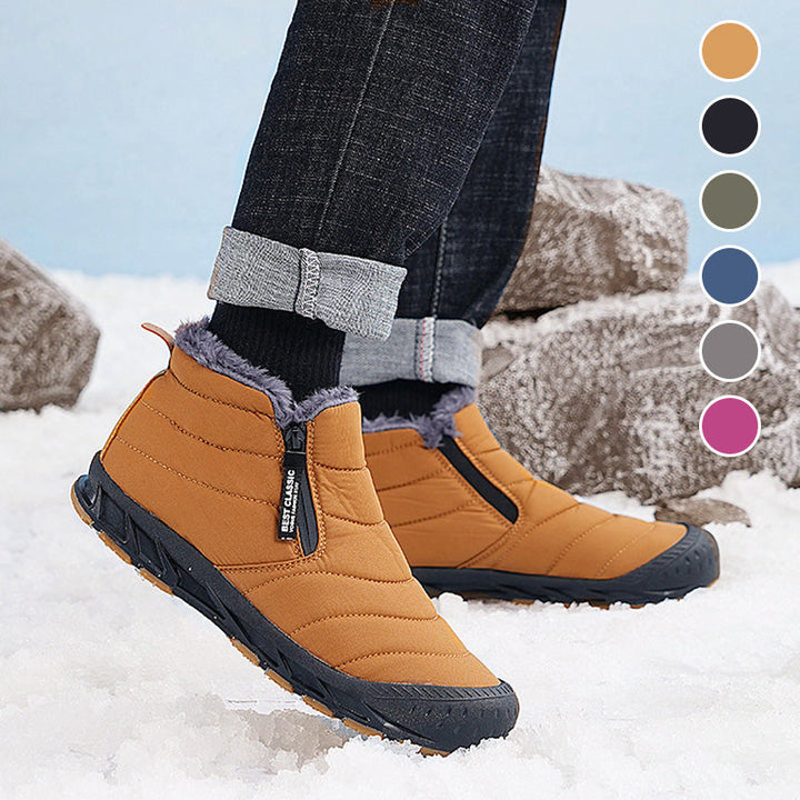 Aspen | Warm, Waterproof Snow Boots with Faux Fur