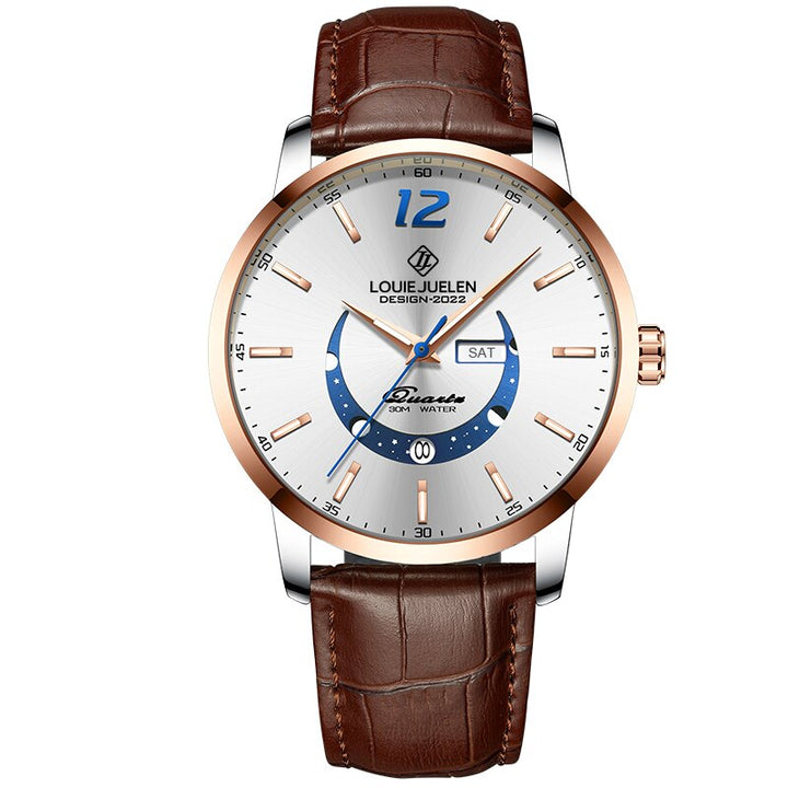 Elegant maanfasehorloge
