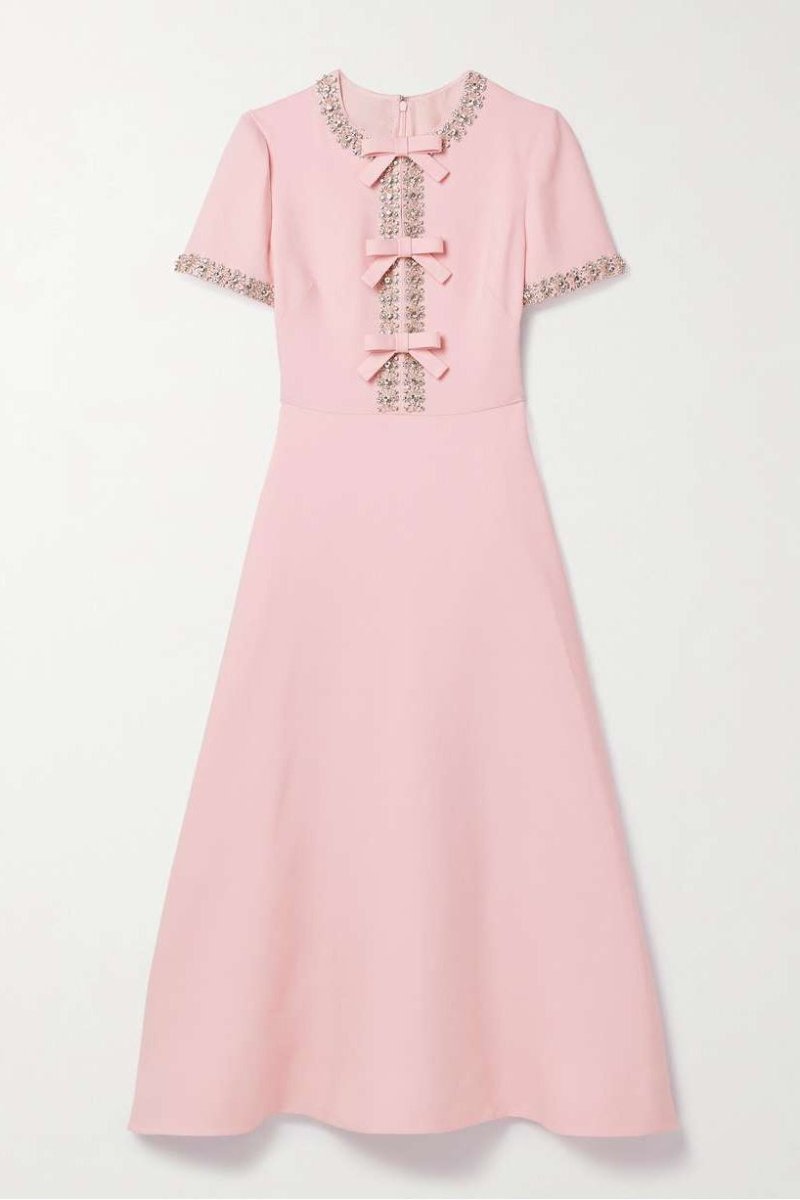 Sybil - Luxe strikjurk met strass